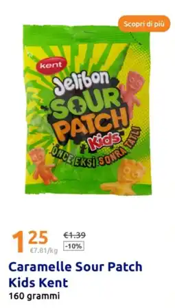 Action Caramelle Sour Patch Kids Kent offerta