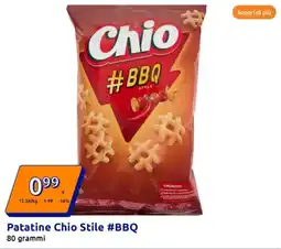 Action Patatine Chio Stile #BBQ offerta