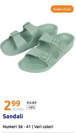 Action Sandali offerta