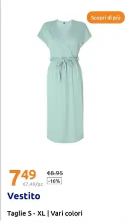 Action Vestito Taglie S-XL | Vari colori offerta