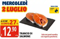 Tigros Trancio di salmone offerta