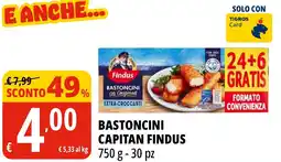 Tigros Bastoncini CAPITAN FINDUS offerta