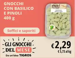 Tigros Gnocchi con basilico e pinoli offerta