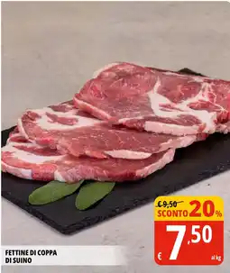 Tigros Fettine di coppa di suino offerta
