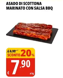 Tigros Asado di scottona marinato con salsa BBQ offerta