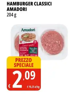 Tigros Hamburger classici AMADORI offerta