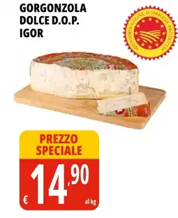 Tigros Gorgonzola dolce d.o.p. IGOR offerta