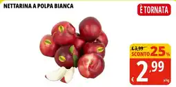 Tigros Nettarina a polpa bianca offerta