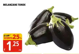 Tigros Melanzane tonde offerta