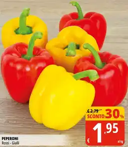 Tigros Peperoni rossi - gialli offerta