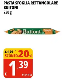 Tigros Pasta sfoglia rettangolare BUITONI offerta
