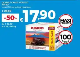 Bennet Capsule caffe' vesuvio KIMBO offerta