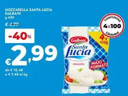 Bennet Mozzarella santa lucia GALBANI offerta