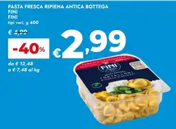 Bennet Pasta fresca ripiena antica bottega FINI offerta