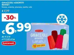 Bennet Ghiaccioli assortiti BENNET offerta