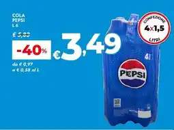 Bennet Cola pepsi offerta