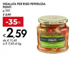 Bennet Insalata per riso peperlizia PONTI offerta
