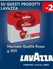 Bennet Macinato Qualità Rossa LAVAZZA offerta