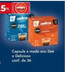 Bennet Capsule a modo mio Dek o Delizioso offerta