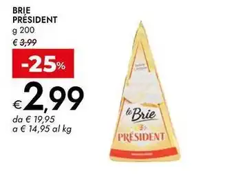 Bennet Brie PRÉSIDENT offerta