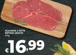 Bennet Scamone a fette bovino adulto offerta