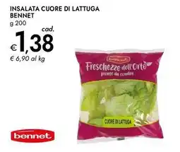 Bennet Insalata cuore di lattuga BENNET offerta
