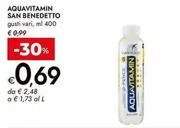 Bennet Aquavitamin SAN BENEDETTO gusti vari offerta