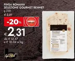 Bennet Pinsa romana selezione GOURMET BENNET offerta