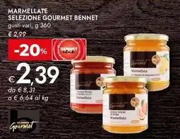 Bennet Marmellate selezione GOURMET BENNET offerta
