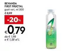 Bennet Bevanda FIRST FRUCTA gusti vari offerta