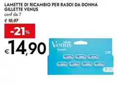 Bennet Lamette di ricambio per rasoi da donna GILLETTE VENUS offerta