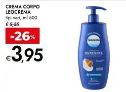 Bennet Crema corpo LEOCREMA tipi vari offerta
