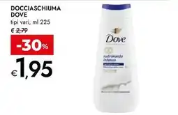 Bennet Docciaschiuma DOVE tipi vari offerta