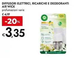 Bennet Diffusori elettrici, ricariche e deodoranti AIR WICK offerta