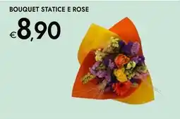 Bennet Bouquet statice e rose offerta