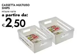 Bennet Cassetta multiuso SNIPS offerta