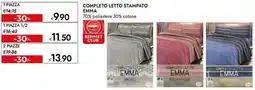 Bennet Completo letto stampato EMMA offerta