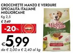Bennet Crocchette manzo e ver` offerta