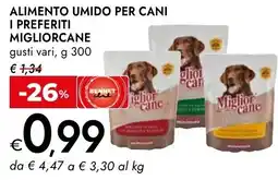 Bennet Alimento umido per cani i preferiti MIGLIORCANE offerta
