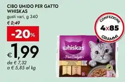 Bennet Cibo umido per gatto WHISKAS offerta