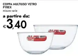 Bennet Coppa multiuso vetro PYREX` offerta