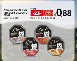 Bennet Cibo umido per cani selezione dell'orto CESAR offerta
