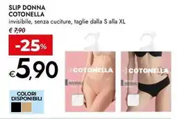 Bennet Slip donna COTONELLA offerta
