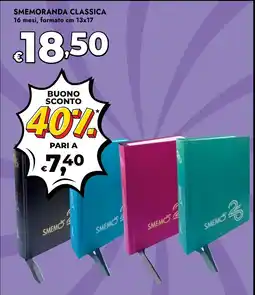Bennet Smemoranda classica offerta