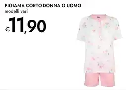 Bennet Pigiama corto donna o uomo offerta