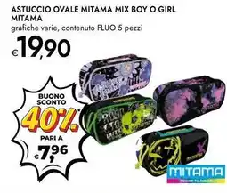 Bennet Astuccio ovale mitama mix boy o girl MITAMA offerta