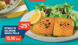 Sapore di Mare Ritagli di salmone senza pelle offerta