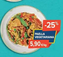 Sapore di Mare Paella vegetariana offerta
