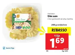 Lidl Chef Select Dim sum offerta