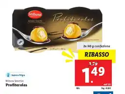 Lidl Milbona Selection Profiteroles offerta